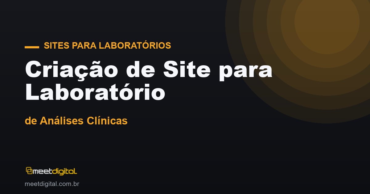 Criação de Site para Laboratório de Análises Clínicas