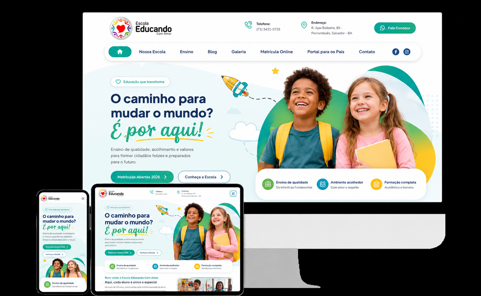 Projeto Meet Digital — Colegio Educando Com Amor
