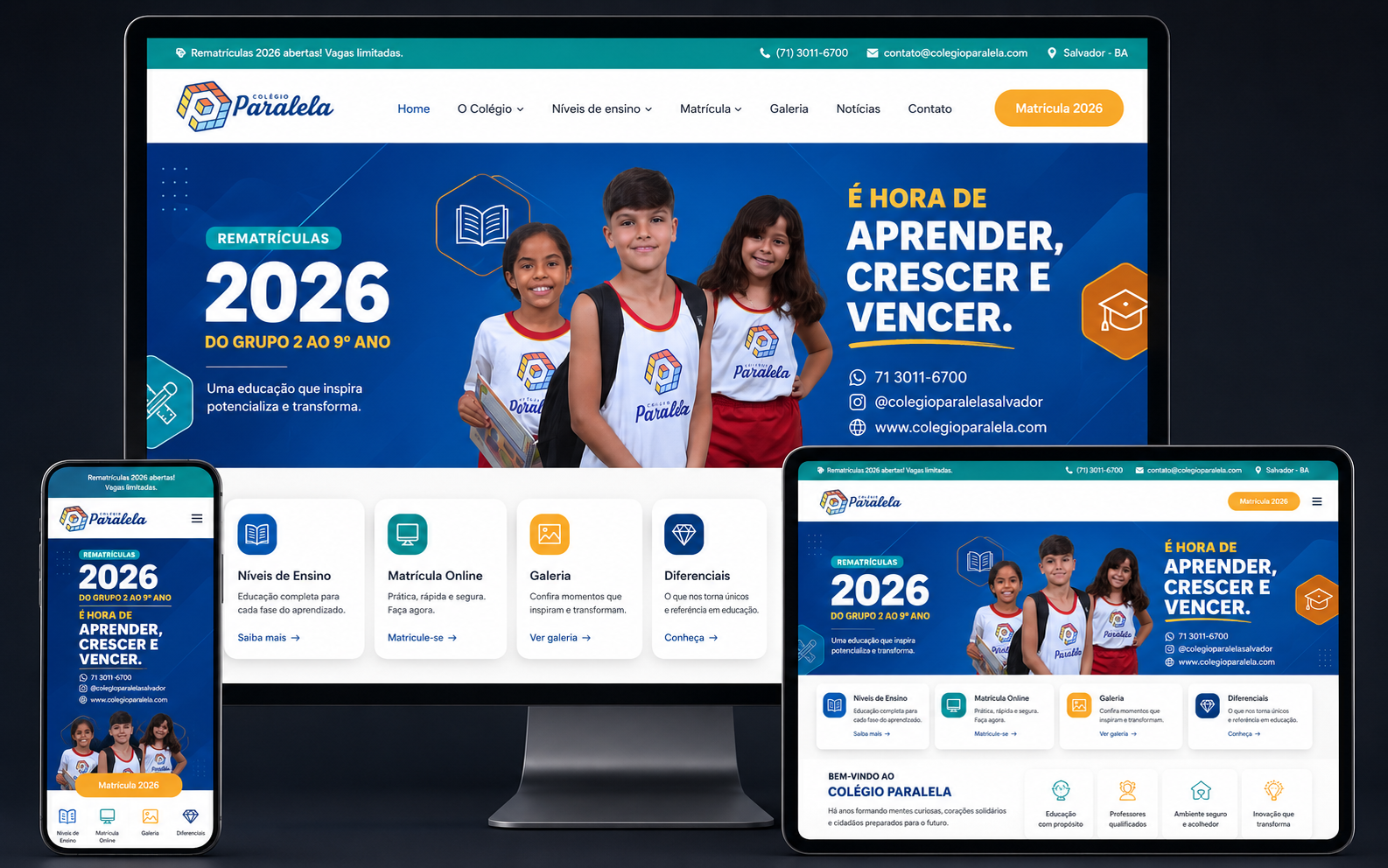 Projeto Meet Digital — Colegio Paralela
