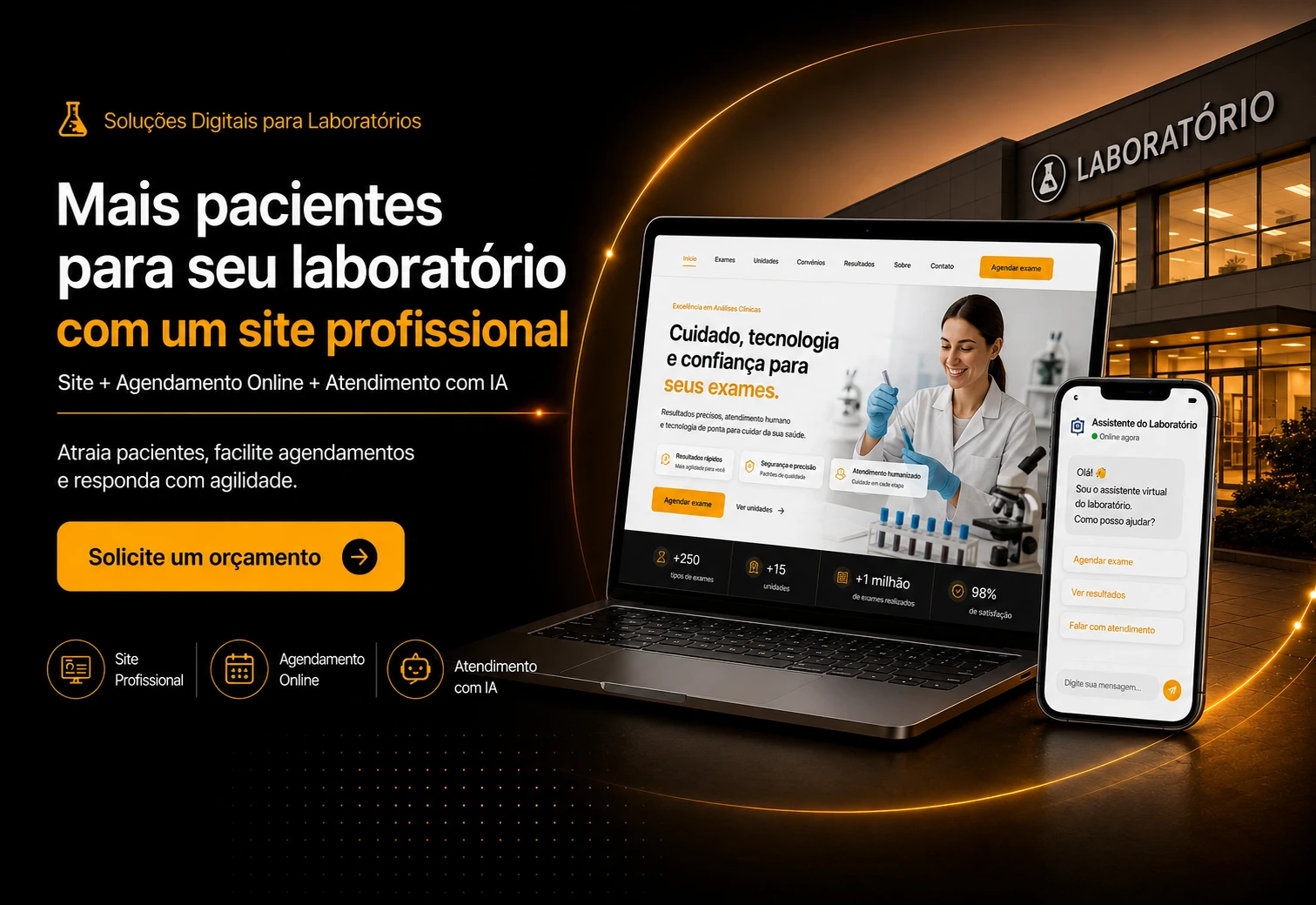 Sites para Laboratórios