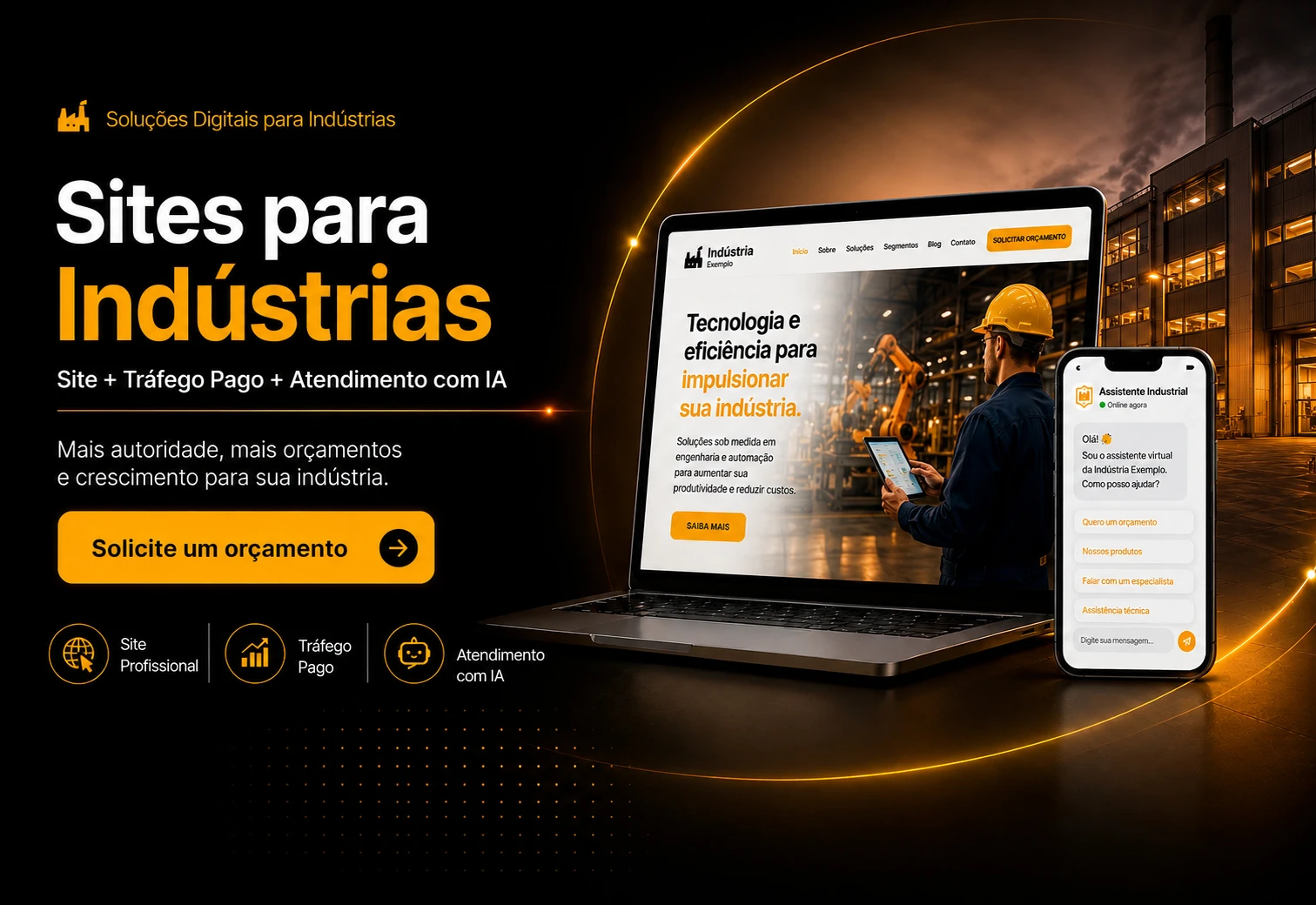 Sites para Indústrias